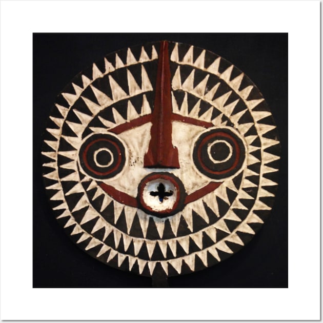 African Tribal Mask Wall Art by Esprit-Mystique